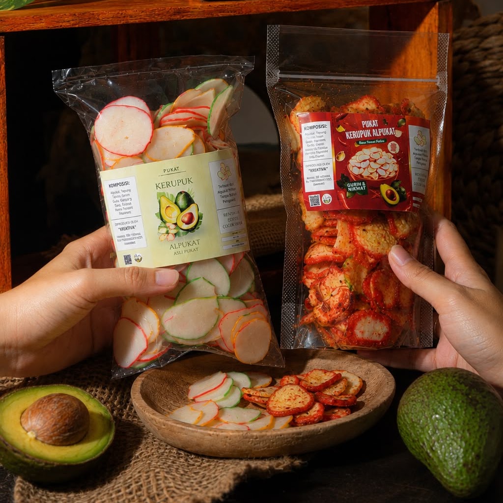 Kerupuk Alpukat